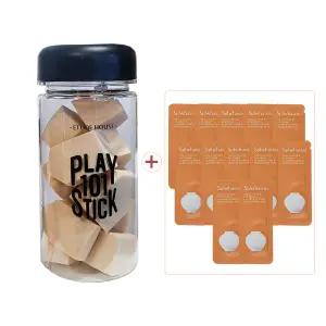 에뛰드 플레이 101 스틱 컨투어 듀오 퍼프 보틀 10개입+설화수 진설아이크림 파우치 1ml 12장