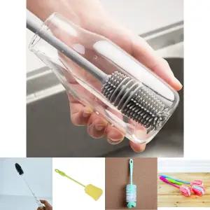 물병솔/컵솔/유리병/스폰지/젓병/보온병/세척/아기/젖병/브러쉬/입구/실리콘/짖병/물통/가정/물컵/수세미