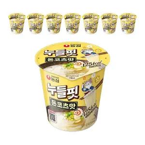 [소비기한 임박] 농심 누들핏 돈코츠맛 34g, 8입, 1개