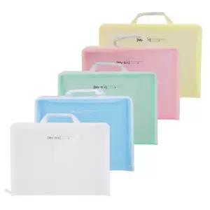 모닝글로리 마이비즈 손잡이지퍼 1개 서류 보관 자료 정리 화일케이스