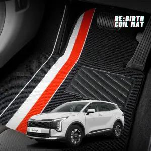신형 2026 스포티지 뉴코일 트랩 디자인 슬림 카매트 바닥 발판 발매트 (NQ5 5세대 FL)