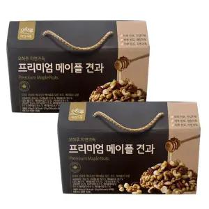 [오하루 자연가득] 프리미엄 메이플 견과 21g x 24개입 2박스 -SDL-