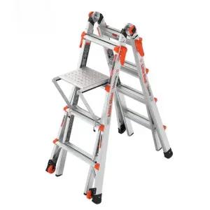 접이식 우마 리틀자이언트 미국 사다리 4단 공구받침 합금