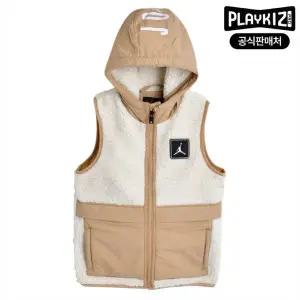 [보리보리/플레이키즈프로]조던 키즈 셰르파 베스트 양털 조끼 N234VE375P