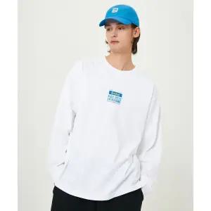 매장정품 코닥 KODAK 에센셜 스몰 워딩 긴팔티셔츠 WHITE K5123ERL24WHT 513411