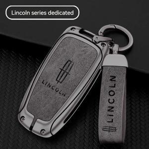 링컨 호환 컨티넨탈 MKC MKZ MKX 네비게이터 Z 노틸러스 에비에이터 해적 2017 2022 키 체인 용 TPU 자동차
