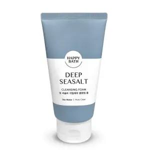딥 해피바스 씨솔트 각질 케어 클렌징 폼 150g 피지제거 지성피부 스크럽제 약알칼리성폼