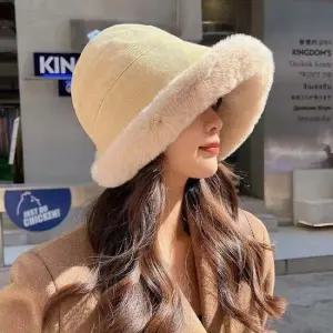 4컬러 여성 겨울 보넷햇 몽골모자 방한 패션 털모자