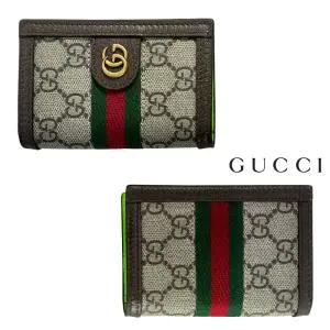 구찌 남성 오피디아 GG 카드지갑 베이지/에보니 Gucci 734943 FADI7 9764 정품100%