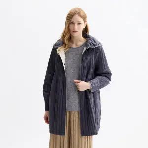 [플리츠미](의정부점)리버시블 빅 카라 퀼팅 자켓_PPJKW025007