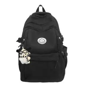 심플 학생책가방 백팩 대학생백팩 스마일