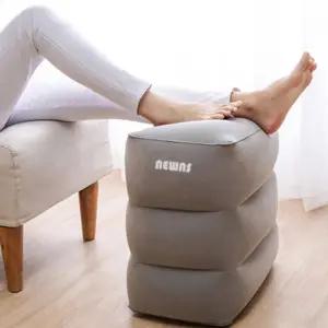 에어발쿠션 3단 발받침 차량용발쿠션 에어쿠션 책상발받침 다용도 낮잠베게