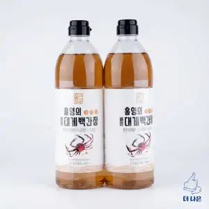 홍영의 붉은대게 백간장 980ml X 2입