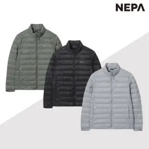[모다아울렛][네파]남성 경량패딩 구스다운 간절기패딩 다운자켓