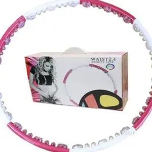 L52 훌라 후프 뱃살 지압 돌기 훌라 후프 2.4KG 스마