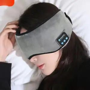 안대 블루투스 음악재생 암막 블랙 수면안대 음악감상 캠핑