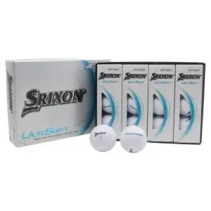 던롭코리아 스릭슨 얼티소프트5 저압축 고반발 골프공 화이트 2피스