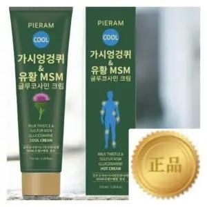 가시엉겅퀴 유황MSM 글루코사민 크림 쿨COOL (침향 가시엉겅퀴 MSM유황 글루코사민 멘톨 )+사은품증정