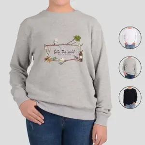 [하프클럽/알티피아]맨투맨 전색상 곤충 나비 수채화 환경 s1 프린트셔츠