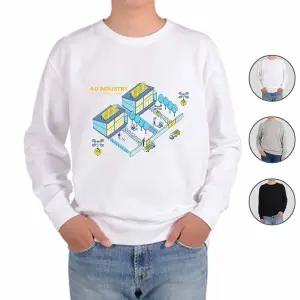 [하프클럽/알티피아]맨투맨 전색상 드론배달을 우리집까지 프린트셔츠