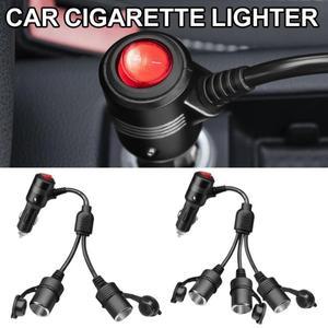 [호환품]차량용 시거잭 분배기 1개 수컷 플러그 2/3개 암컷 소켓으로 12V 24V 고속 충전기 전원 어댑터 DVR