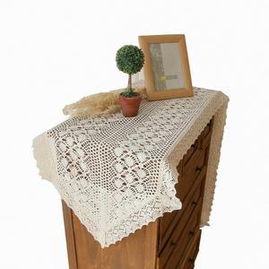 거실장 TV장 테이블보 테이블러너 커버 뜨개 덮개