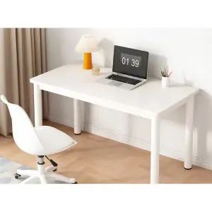 공간활용 튼튼한 다리 화이트 데스크 책상 주방 식탁 철제프레임