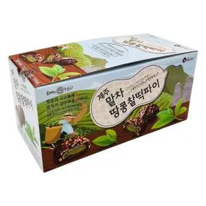 제주 말차 땅콩 찰떡파이 720g 36g x 20봉입 여행선물 기념품 답례품 사무실간식
