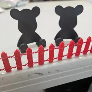 3컬러 미니 펜스 울타리 화분 꾸미기 인테리어