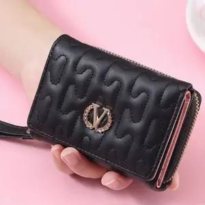 브이 브이버클반지갑 버클 반지갑 학생지갑 동전지갑 여자패션 선물