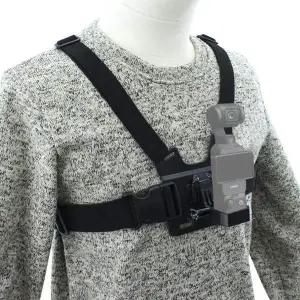 [셀러에이드]액션캠 스트랩 가슴 바디 마운트 3 DJI 포켓 촬영 호환 오즈모