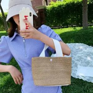 라탄 여성핸드백 토트백 WF55439