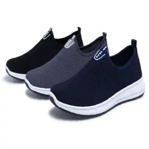 슬립온 운동화 워킹화 런닝화 남자 아쿠아 남성 3컬러