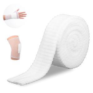 튜브형 붕대 재사용 가능한 탄성 그물 1 5인치 X 2야드 거즈 슬리브 스트레치 드레싱 스타키넷 튜브 접착 테이프 2m 사용 없이 다리 팔용