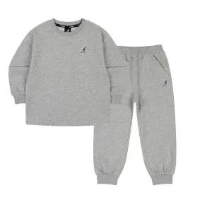 [캉골키즈](광주신세계)오리지널 심볼 스 세트웨어 SA 0001 멜란지 그레이_ASACSE00010MY