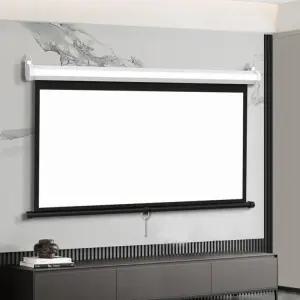 전동 스크린 프로젝터 자동 영화용 와이드