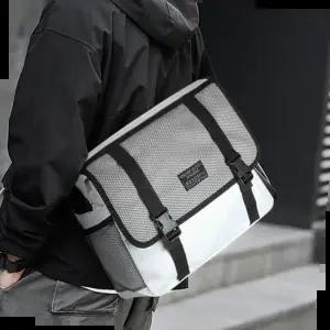 여행보조가방 대학생 베이직한 메신저백 옆으로매는가방 책가방