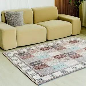 페르시안 패치 러그 카페트 (150x200) 마작자리