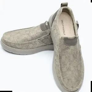 남성키높이슬립온 유니크 체크패턴 남성 캐주얼 데일리슈즈 슬립온 단화