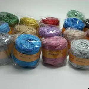 금사 인견 레이온 반짝이 뜨개실 튜브사 가방 여름니트 실