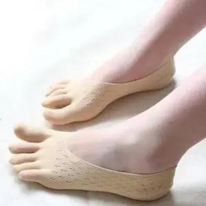 여자 여성발가락양말 시원한 원단 페이크 삭스 발가락 양말 발냄새양말