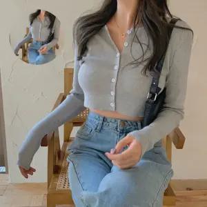 가디건 크롭 신축성 트렌디 일반핏 코디 데일리 여름