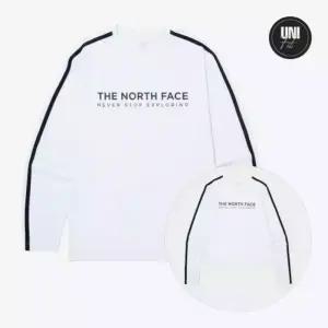 노스페이스 노스페이스 남여공용 아이스 바이브 긴팔 라운드 티4종(NT7TQ18)