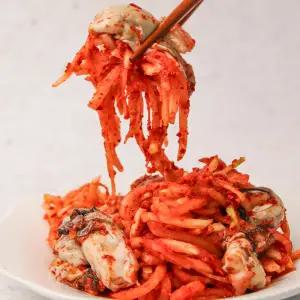 아삭하고 시원한 통영 굴 무생채 김치 1kg