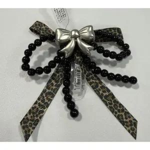 [크록스][] 10016728 실버와 블랙 믹스 리본 지비츠 (S45039487)