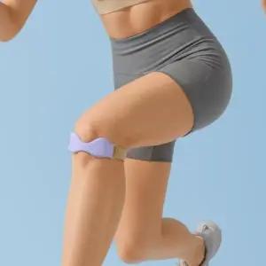 운동 압박 밴드형 슬개건 보호용 실리콘 무릎 보호대 (WFKKIWQ)