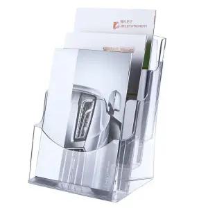 아크릴 헌금봉투꽂이 탁상용 투명 헌금함 편지함 십일조