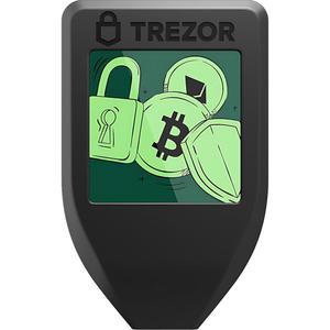 Trezor Model T - LCD 터치 스크린이 있는 암호화 하드웨어 지갑, 비트코인 및 1000개의 동전 보호, 최대