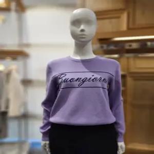 [플라스틱아일랜드] 플라스틱아일랜드 베색레터링라운드니트 PQ1KL182