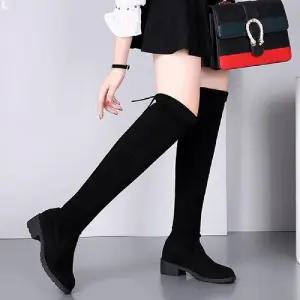 1컬러 기모 안감 롱부츠 LK-R96T여성 여자 스웨이드 캐주얼 방한